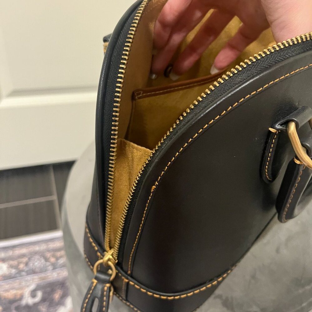 Coach Revel Bag dome‑shaped satchel made from buttery glovetanned leather - Picture 11 of 12